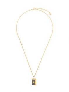 Versace колье с кулоном с отделкой в стиле барокко