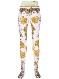 Versace леггинсы кроя слим