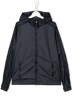 Woolrich Kids куртка на молнии с капюшоном