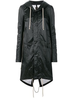 Rick Owens DRKSHDW парка фиштейл