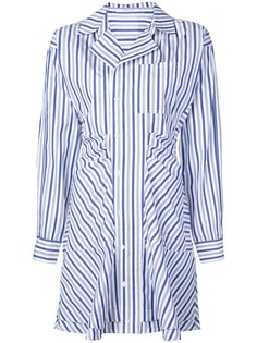 Derek Lam 10 Crosby платье-рубашка с оборками