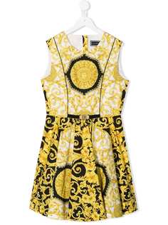 Young Versace платье с принтом в стиле барокко