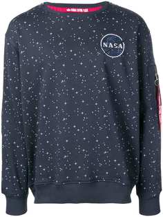 Alpha Industries толстовка с принтом