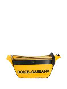 Dolce & Gabbana объемная поясная сумка с логотипом