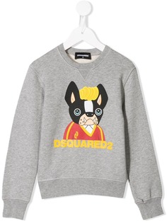 Dsquared2 Kids pug logo sweatshirt