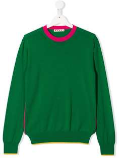 Marni Kids green knit sweater