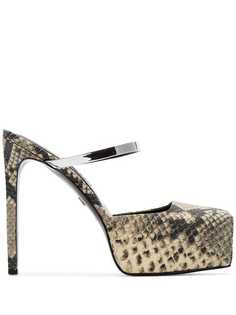 1017 Alyx 9SM 110 snakeskin effect platform pumps