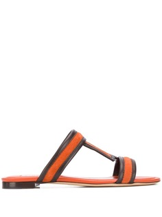 Tods strappy slip-on sandals