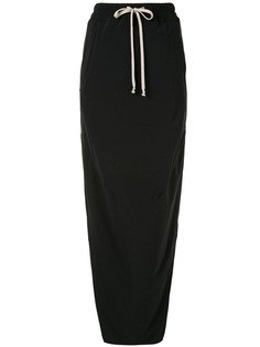 Rick Owens юбка макси со шнурком