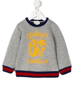 Gucci Kids толстовка с принтом