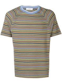 Pringle Of Scotland multi-stripe knitted T-shirt