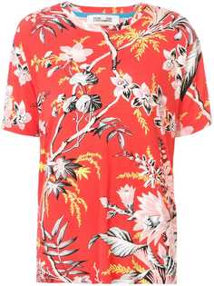 Dvf Diane Von Furstenberg футболка с цветочным принтом