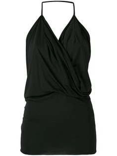 Rick Owens Lilies блузка с драпировкой