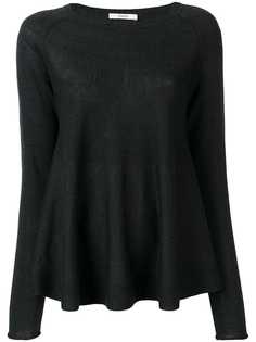 Odeeh knitted peplum jumper