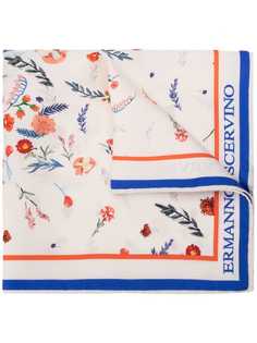 Ermanno Scervino шейный платок с цветочным принтом