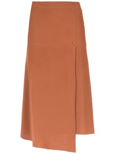 Nk юбка миди со вставками