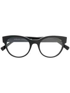 Versace Eyewear солнцезащитные очки в круглой оправе