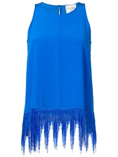 Forte Forte топ без рукавов с бахромой