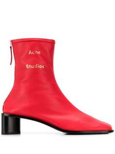 Acne Studios ботильоны-носки с логотипом