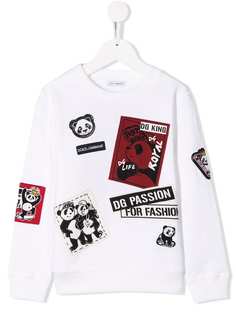 Dolce & Gabbana Kids толстовка DG Passion