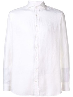 Lardini рубашка с заостренным воротником