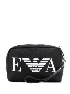Emporio Armani несессер с логотипом