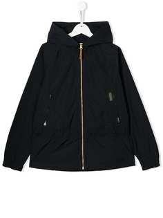 Woolrich Kids дождевик с капюшоном