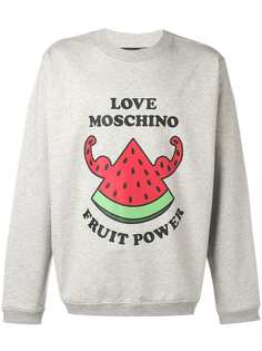Love Moschino толстовка Fruit Power