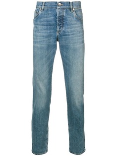 Brunello Cucinelli джинсы узкого кроя с выцветшим эффектом