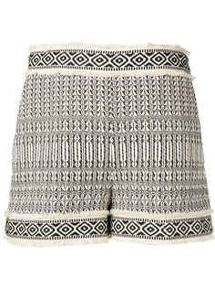 Twin-Set жаккардовые короткие шорты