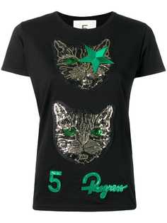 5 Progress sequin embroidered T-shirt