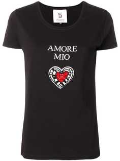 5 Progress printed t-shirt