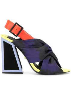 Kat Maconie Kailani colour-block sandals