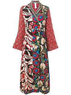 Anjuna multicoloured patch coat