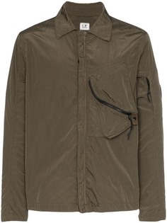 CP Company куртка-рубашка на молнии с воротником
