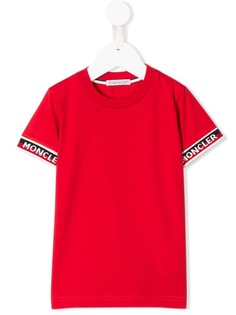 Moncler Kids футболка с короткими рукавами и логотипом