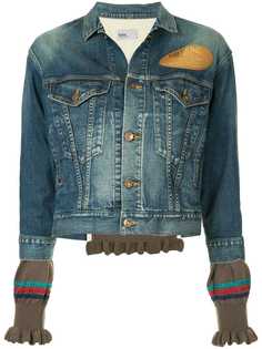 Kolor джинсовая куртка с удлиненными рукавами