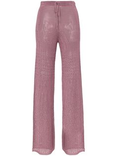 Cap Prisca knitted flared trousers
