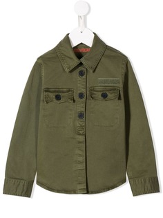 Zadig & Voltaire Kids рубашка с логотипом