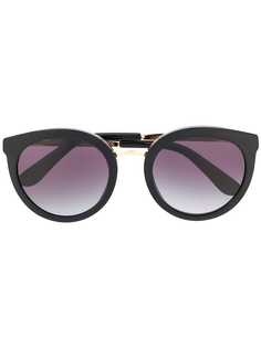 Dolce & Gabbana Eyewear солнцезащитные очки в круглой оправе