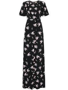 By Timo small bouquet floral-print maxi dress