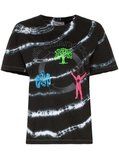 Ashley Williams graphic print tie-dye cotton T-shirt