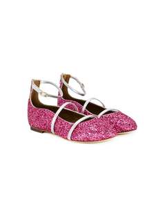 Malone Souliers балетки с блестками Robyn Smalls