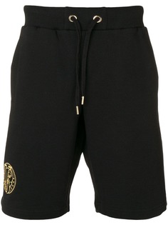 Versace Jeans embroidered logo shorts
