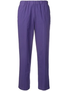 Kiltie straight cropped trousers