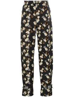 Off-White Floral print track pants