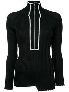 Wynn Hamlyn джемпер в рубчик