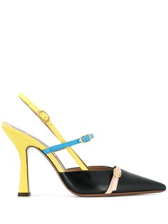 LAutre Chose colour block slingback pumps