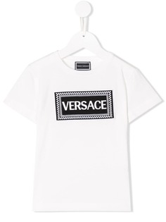 Young Versace топ с принтом логотипа