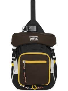 Burberry Logo Print Nylon Leo Belt Pack